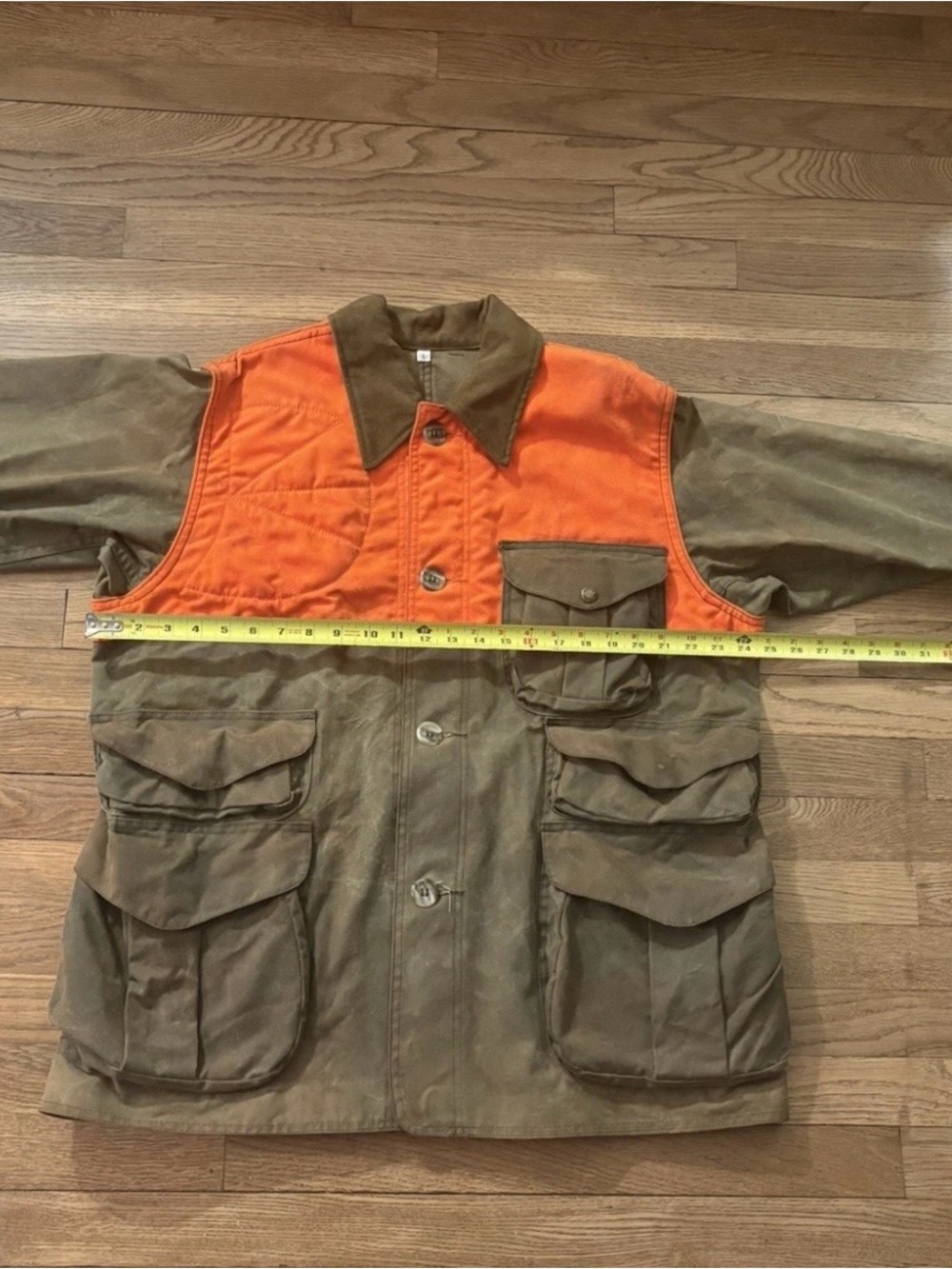 Filson Tin Cloth Hunting Jacket L Made in USA